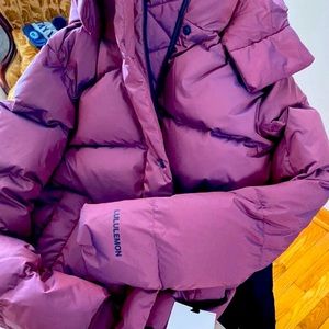 NWT Wunder puff heathered plumful